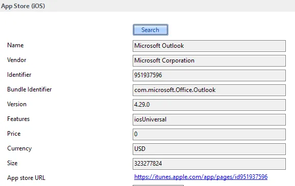 Outlook on iOS
