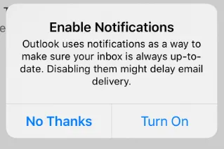 Outlook on iOS